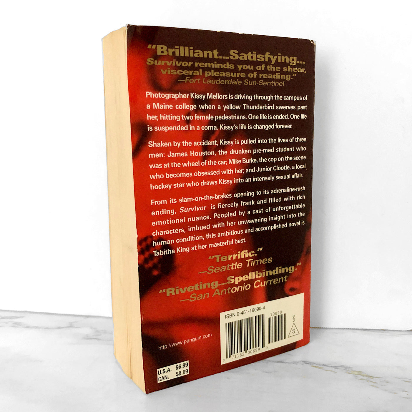 Survivor by Tabitha King [FIRST PAPERBACK PRINTING / 1998]