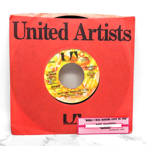 Susie Allanson – Michael / While I Was Makin' Love To You [7" VINYL] 1980 • United Artists