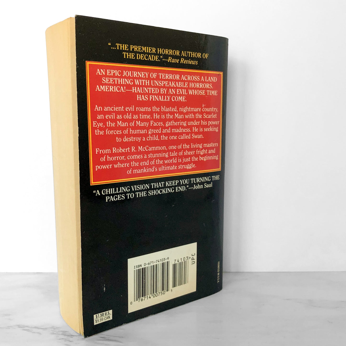 Swan Song by Robert R. McCammon [1987 PAPERBACK]