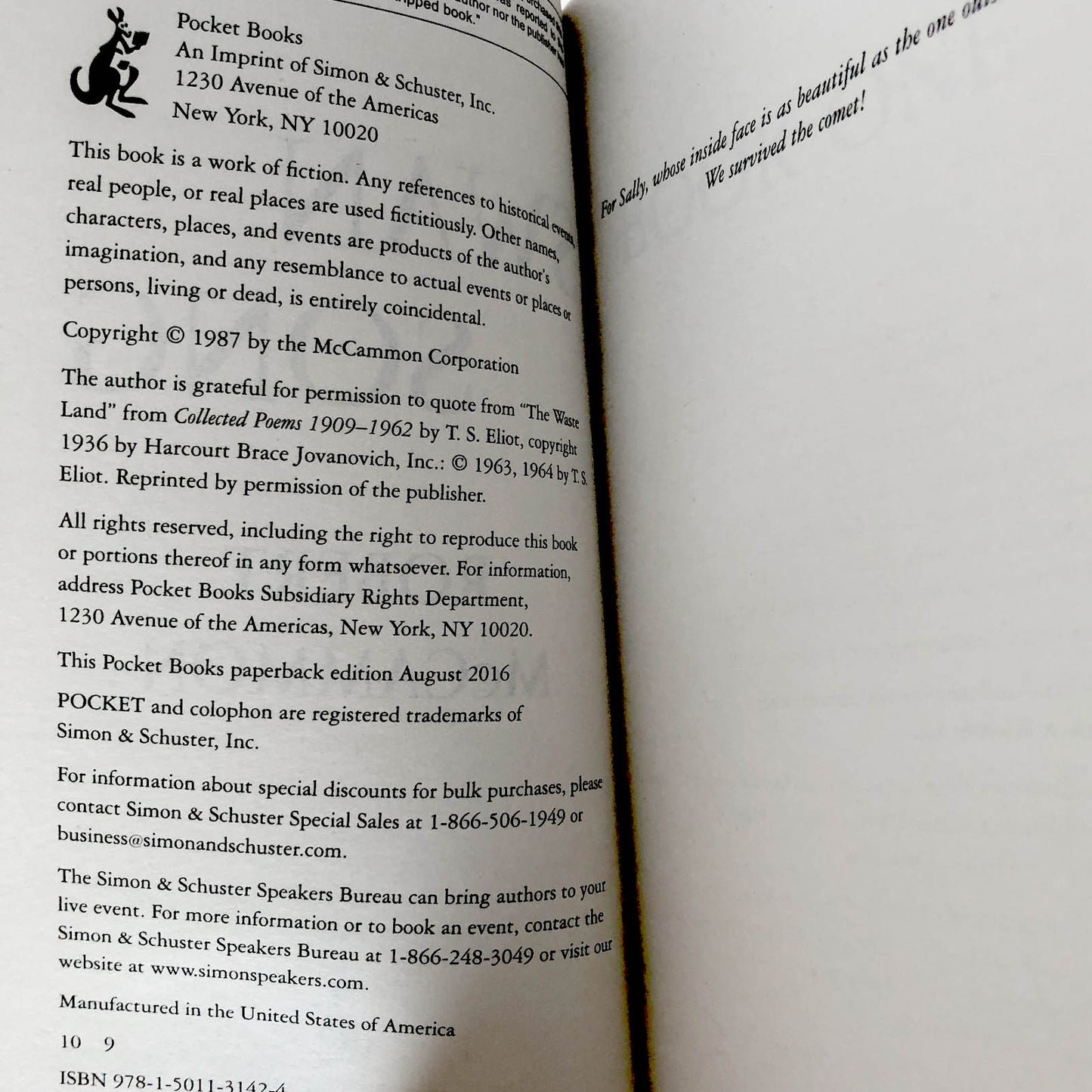 Swan Song by Robert R. McCammon [2016 PAPERBACK]