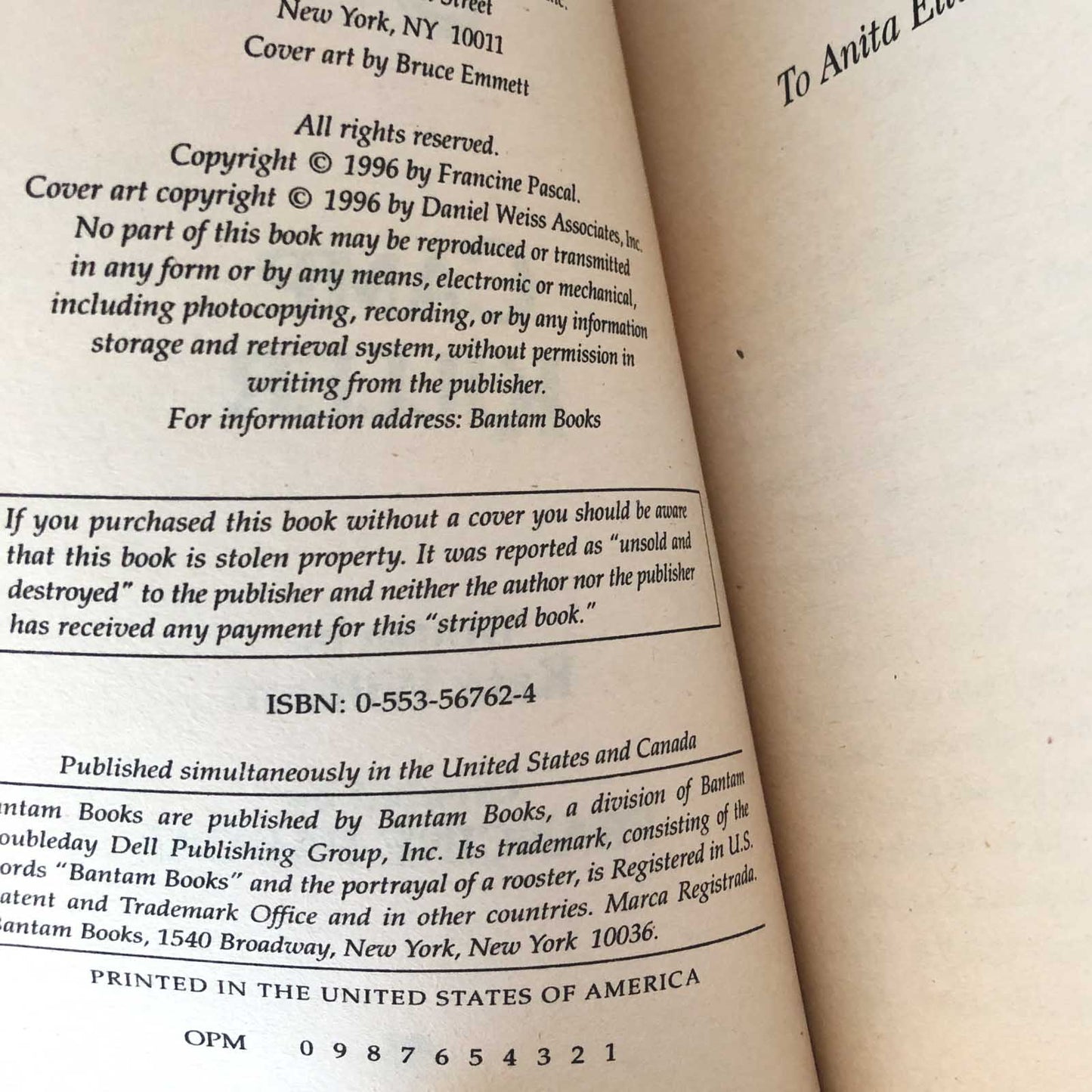 Sweet Valley High: Camp Killer by Kate William [FIRST PRINTING / 1996]