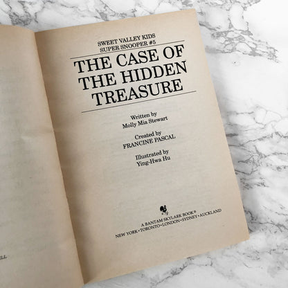 Sweet Valley Kids: The Case of the Hidden Treasure by Molly Mia Stewart [TRADE PAPERBACK / 1993]