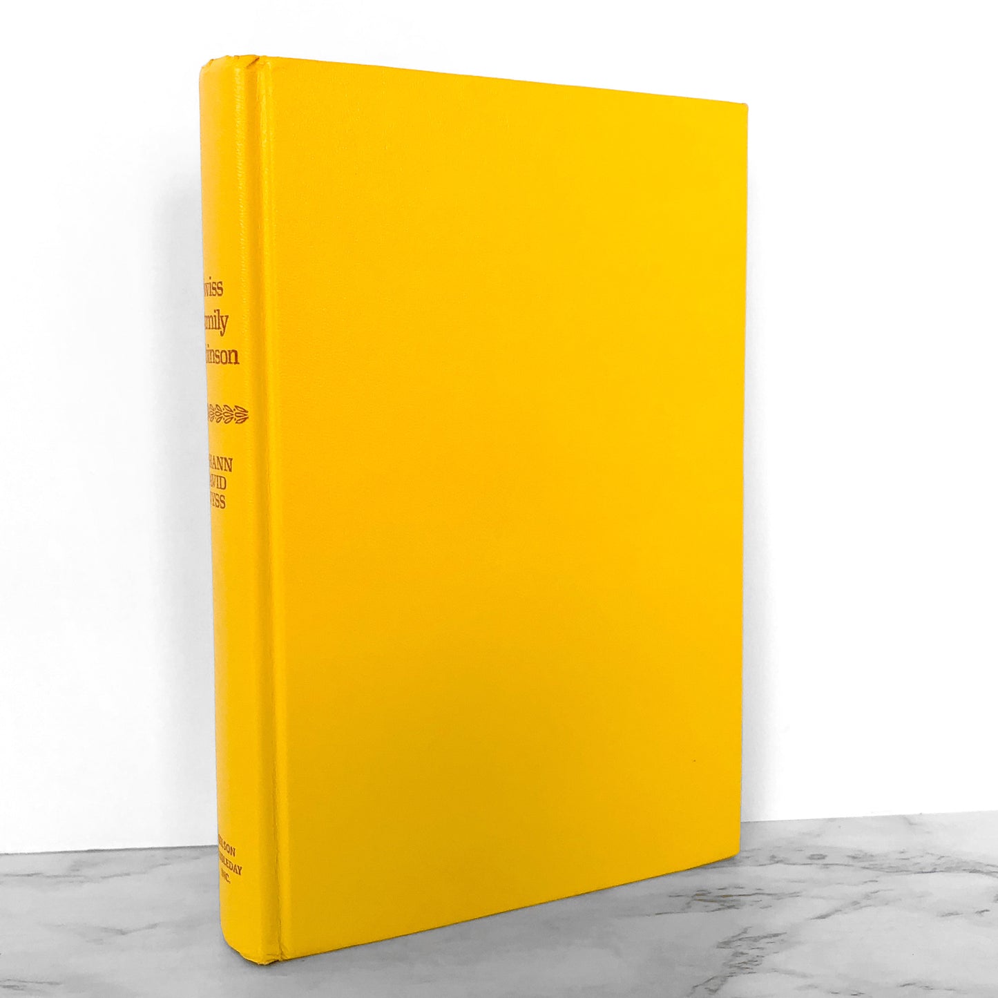 The Swiss Family Robinson by Johann David Wyss [VINTAGE ILLUSTRATED HARDCOVER / 1954]