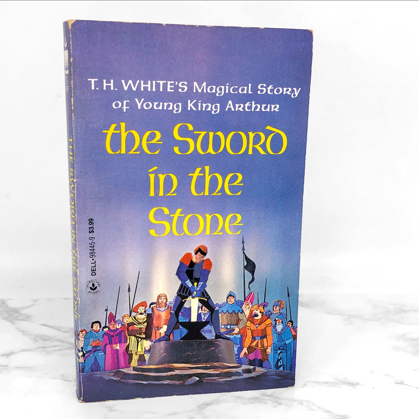 The Sword in the Stone by T.H. White [1963 PAPERBACK EDITION] • Dell