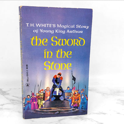 The Sword in the Stone by T.H. White [1963 PAPERBACK EDITION] • Dell