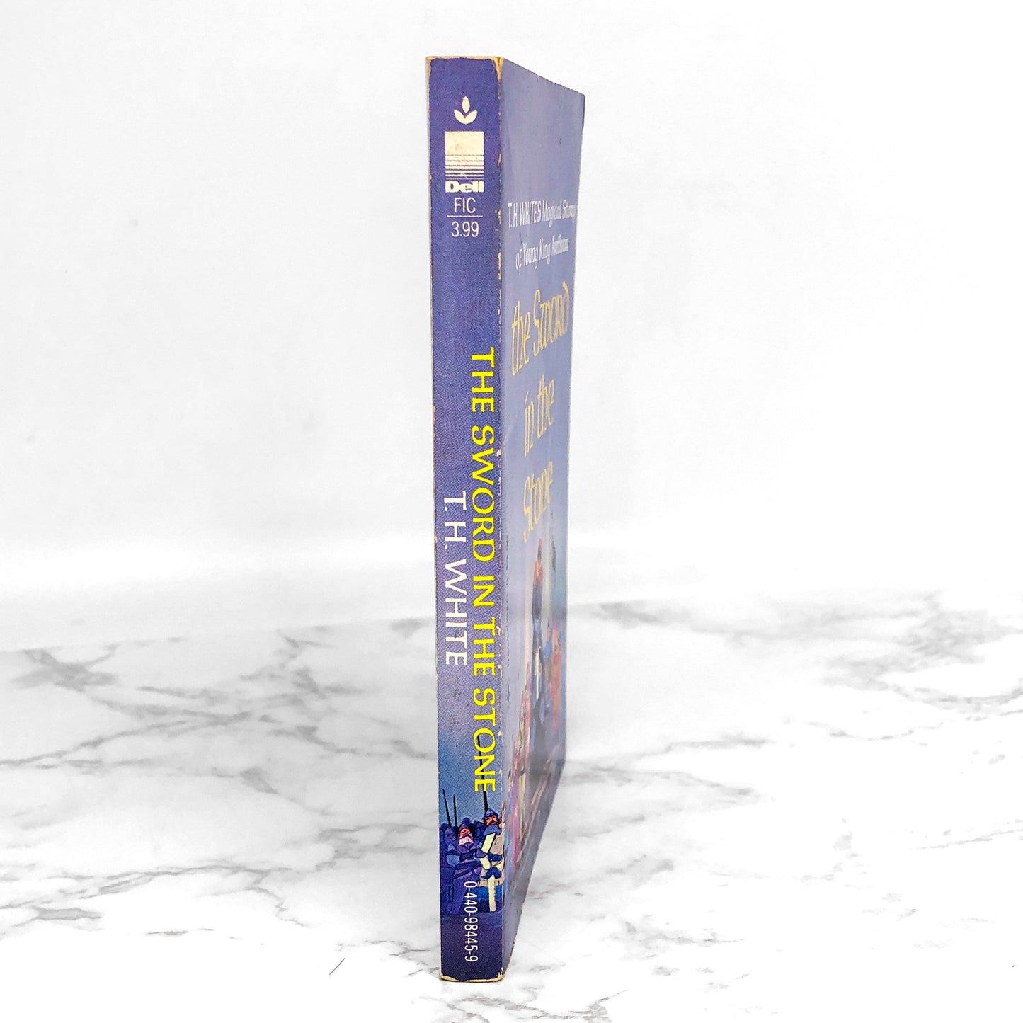 The Sword in the Stone by T.H. White [1963 PAPERBACK EDITION] • Dell