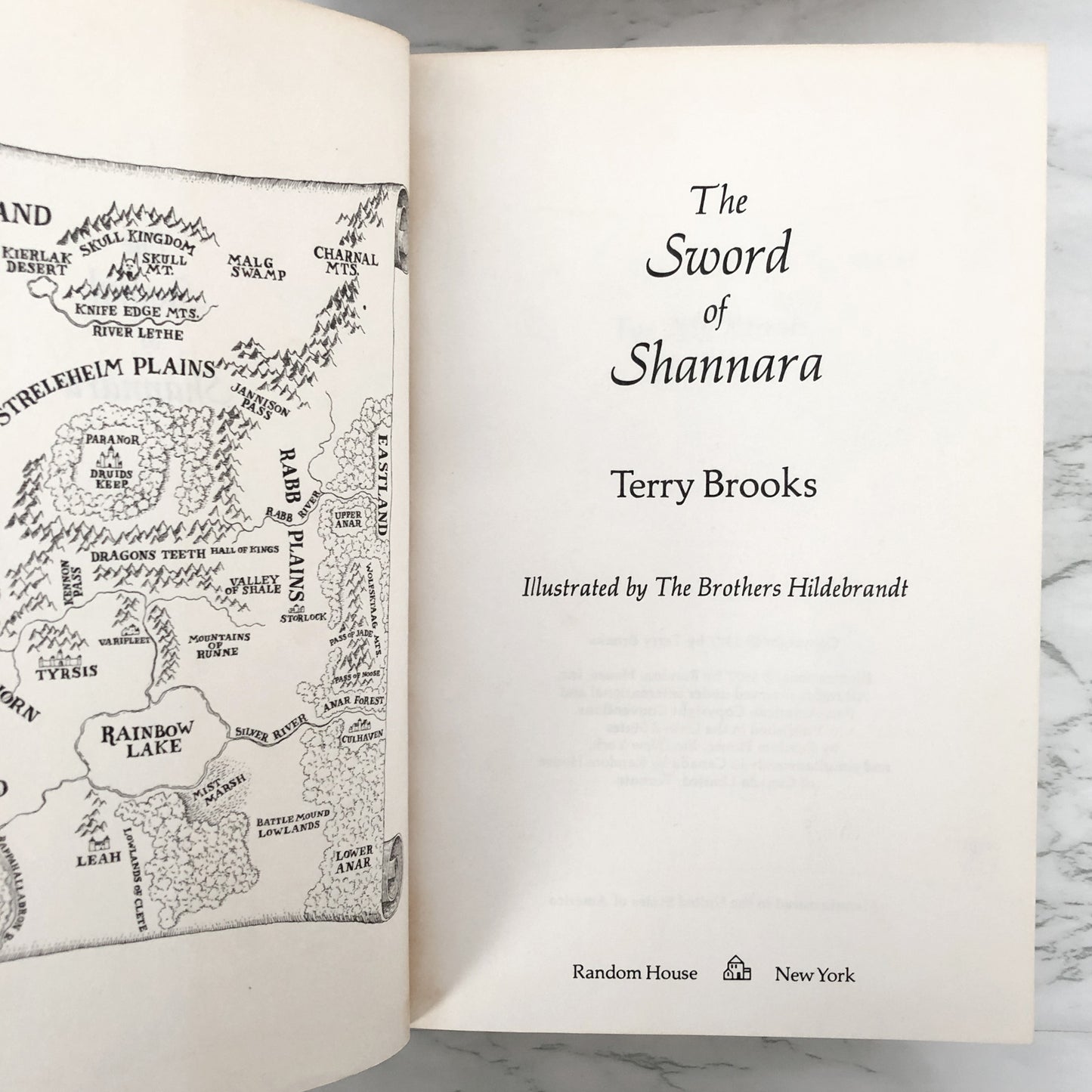 The Sword of Shannara by Terry Brooks [FIRST BOOK CLUB EDITION / 1977]