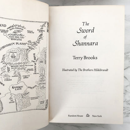 The Sword of Shannara by Terry Brooks [FIRST BOOK CLUB EDITION / 1977]