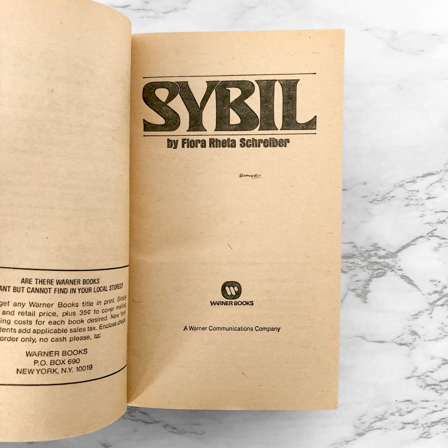 Sybil by Flora Rheta Schreiber [1976 PAPERBACK]