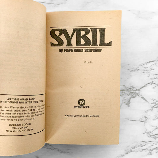 Sybil by Flora Rheta Schreiber [1976 PAPERBACK]