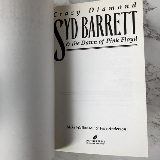 Crazy Diamond: Syd Barrett & The Dawn of Pink Floyd by Mike Watkinson - Bookshop Apocalypse