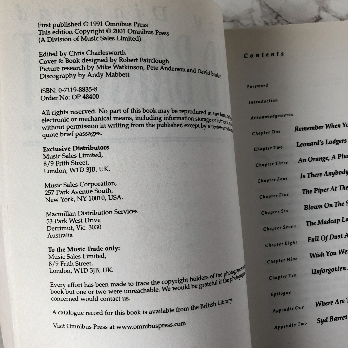 Crazy Diamond: Syd Barrett & The Dawn of Pink Floyd by Mike Watkinson - Bookshop Apocalypse