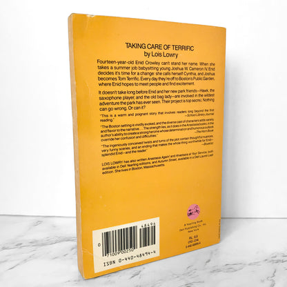 Taking Care of Terrific by Lois Lowry [FIRST PAPERBACK PRINTING / 1984]