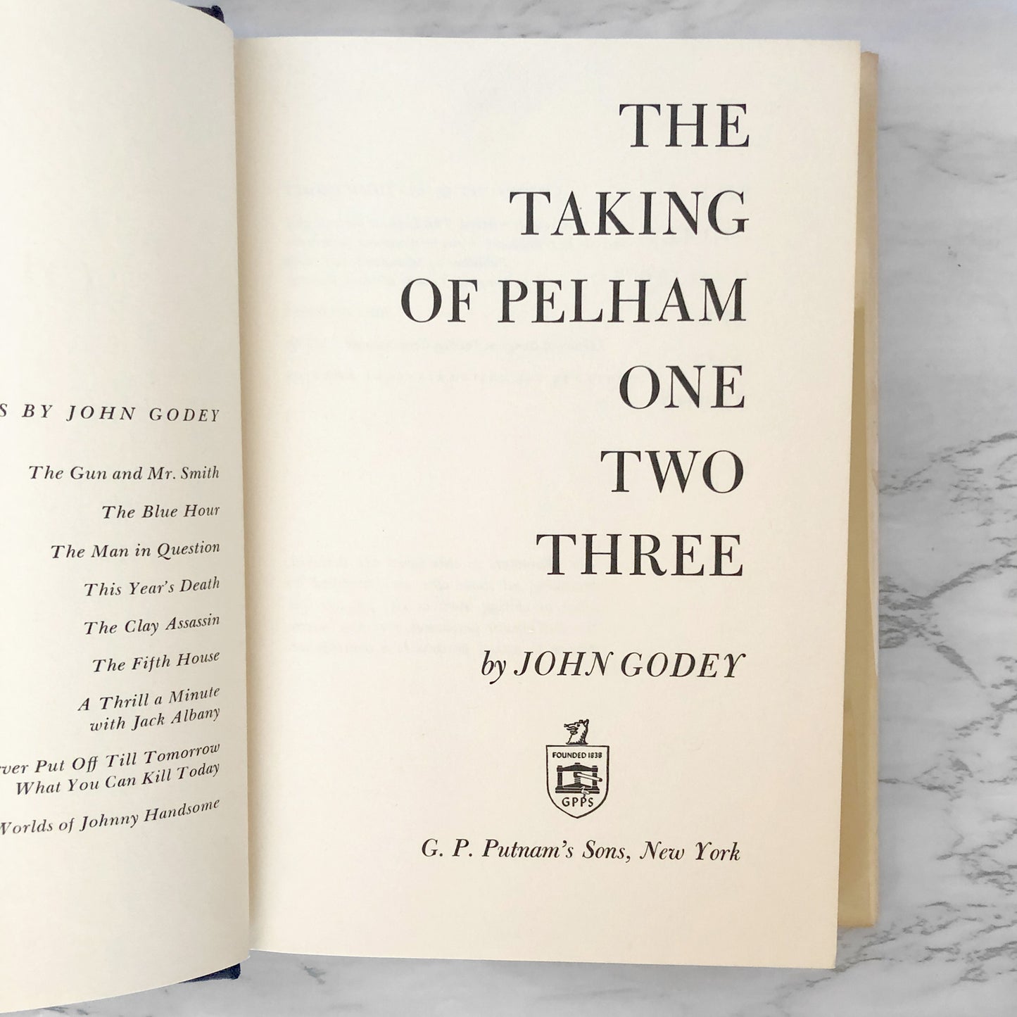 The Taking of Pelham One Two Three by John Godey [FIRST EDITION / 1973]