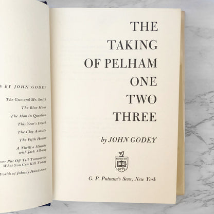 The Taking of Pelham One Two Three by John Godey [FIRST EDITION / 1973]