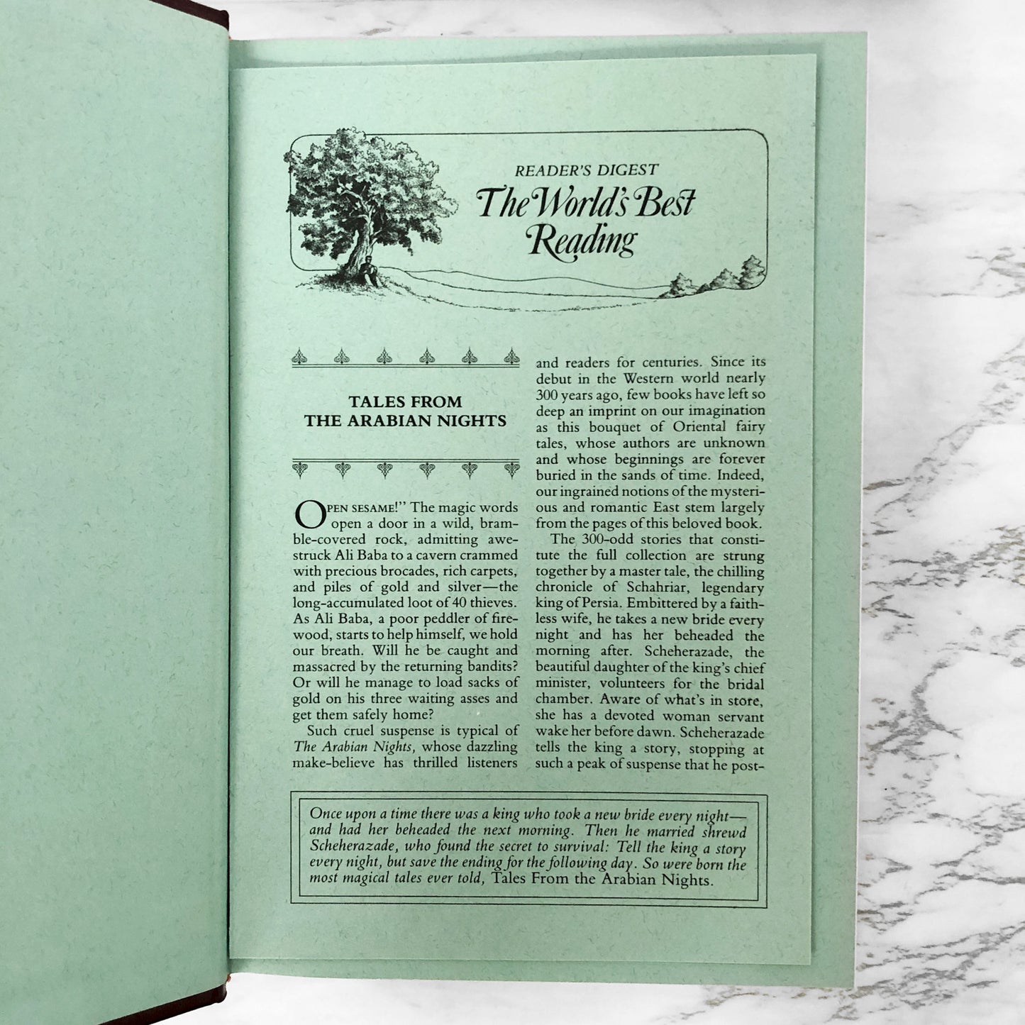 Tales from the Arabian Nights translated by Andrew Lang [ILLUSTRATED HARDCOVER / 1991]