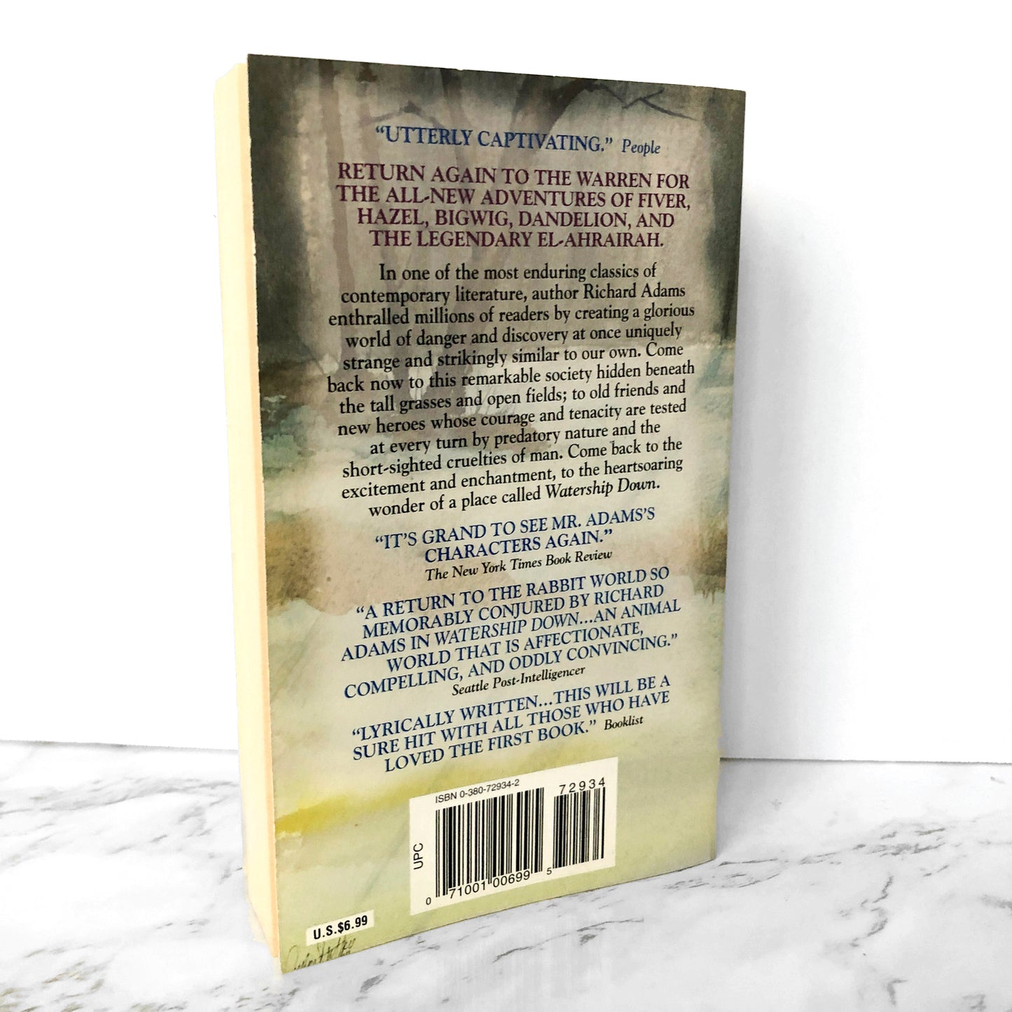 Tales From Watership Down by Richard Adams [FIRST PAPERBACK PRINTING / 1998]