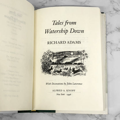 Tales From Watership Down by Richard Adams [FIRST EDITION] 1996