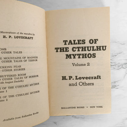 Tales of the Cthulhu Mythos Vol. 2 by H.P. Lovecraft & Others [1974 PAPERBACK]