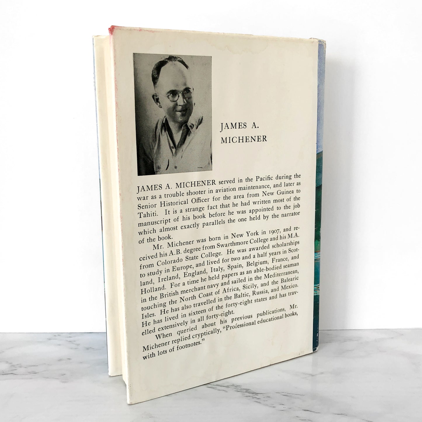 Tales of the South Pacific by James A. Michener [FIRST EDITION] 1947 • Macmillan