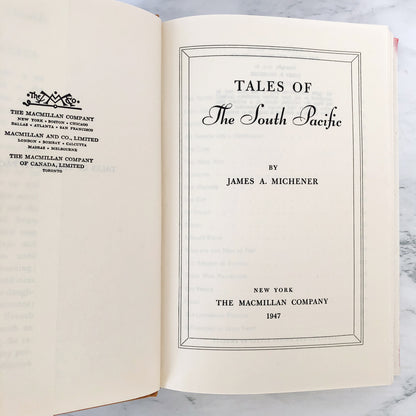Tales of the South Pacific by James A. Michener [FIRST EDITION] 1947 • Macmillan