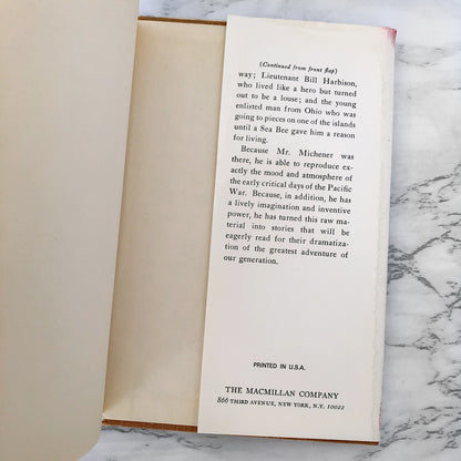 Tales of the South Pacific by James A. Michener [FIRST EDITION] 1947 • Macmillan