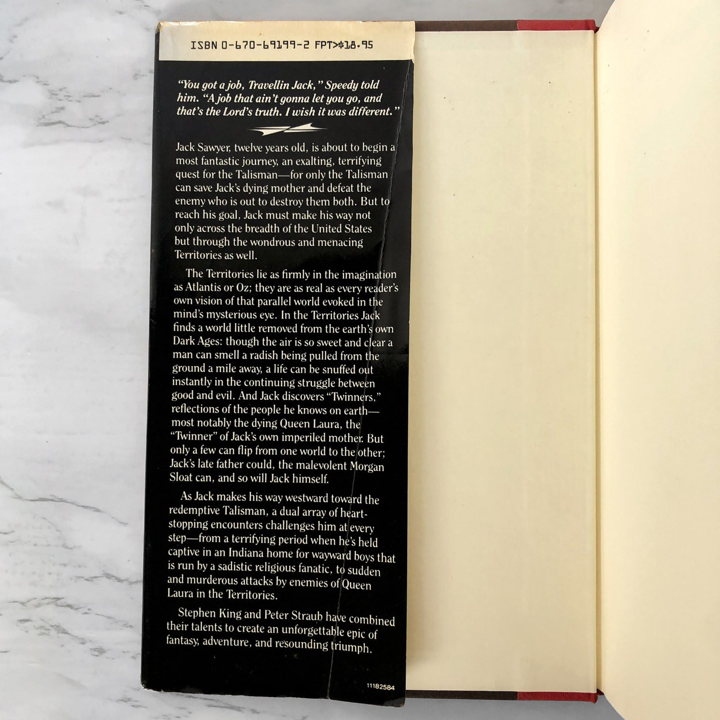 The Talisman by Stephen King & Peter Straub [FIRST EDITION]