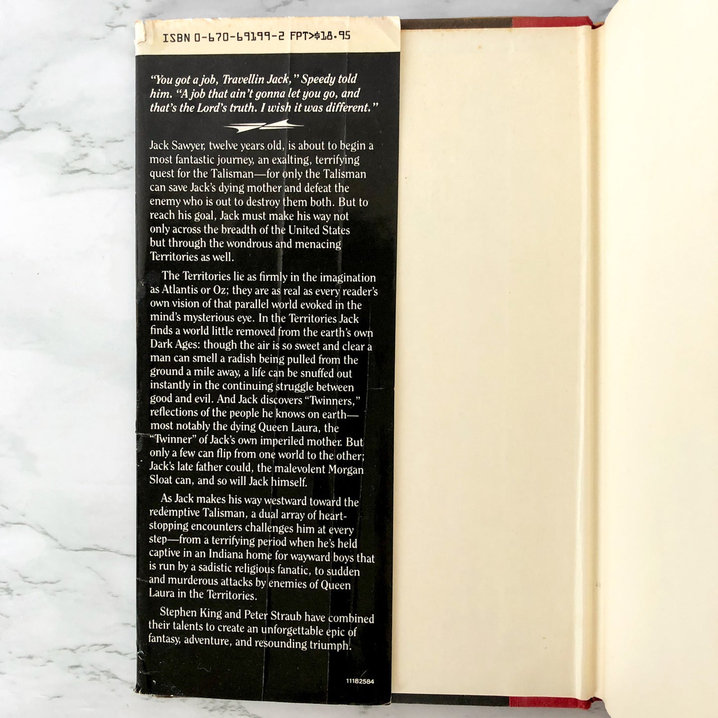 The Talisman by Stephen King & Peter Straub [FIRST EDITION • FIRST PRINTING] 1984