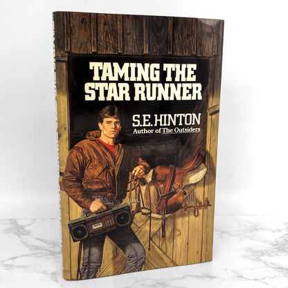 Taming the Star Runner by S.E. Hinton [FIRST EDITION • FIRST PRINTING] 1988 • Delacorte Press