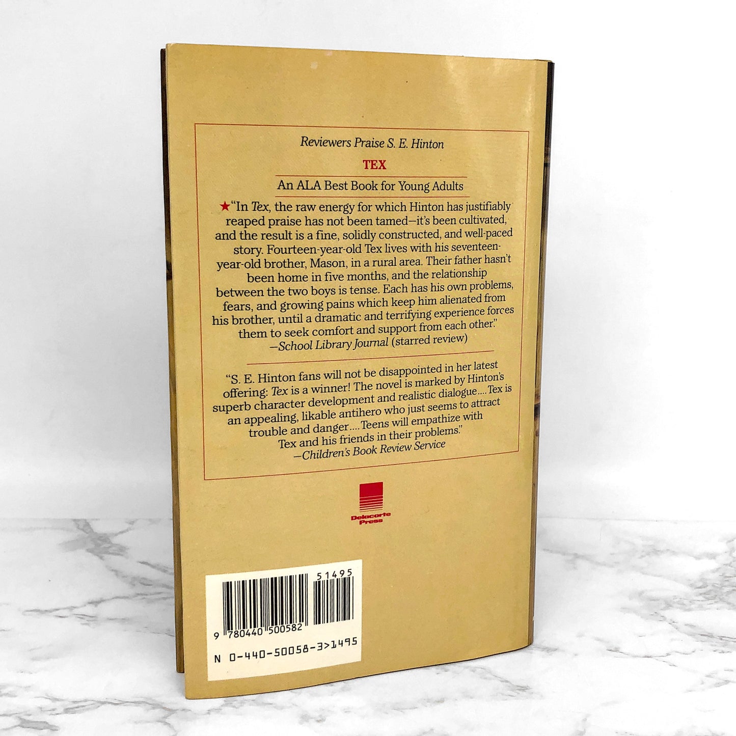 Taming the Star Runner by S.E. Hinton [FIRST EDITION • FIRST PRINTING] 1988 • Delacorte Press