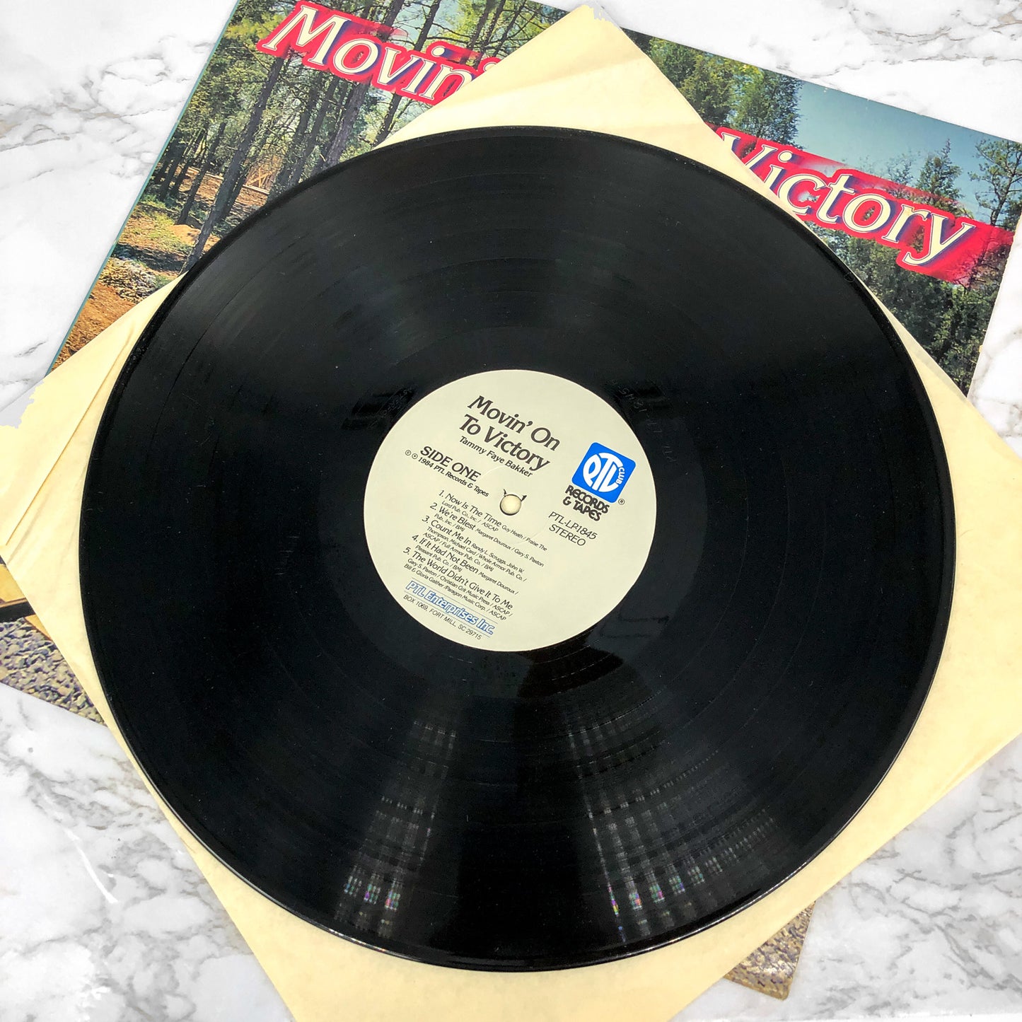 Tammy Faye Bakker – Movin' On To Victory [VINYL LP] 1984 • PTL