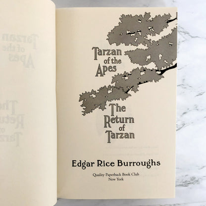 Tarzan of the Apes and The Return of Tarzan by Edgar Rice Burroughs [TRADE PAPERBACK / 1995]