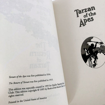 Tarzan of the Apes and The Return of Tarzan by Edgar Rice Burroughs [TRADE PAPERBACK / 1995]