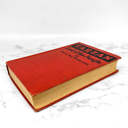 Tarzan • Lord of the Jungle by Edgar Rice Burroughs [FIRST EDITION] 1928 • Grosset & Dunlap