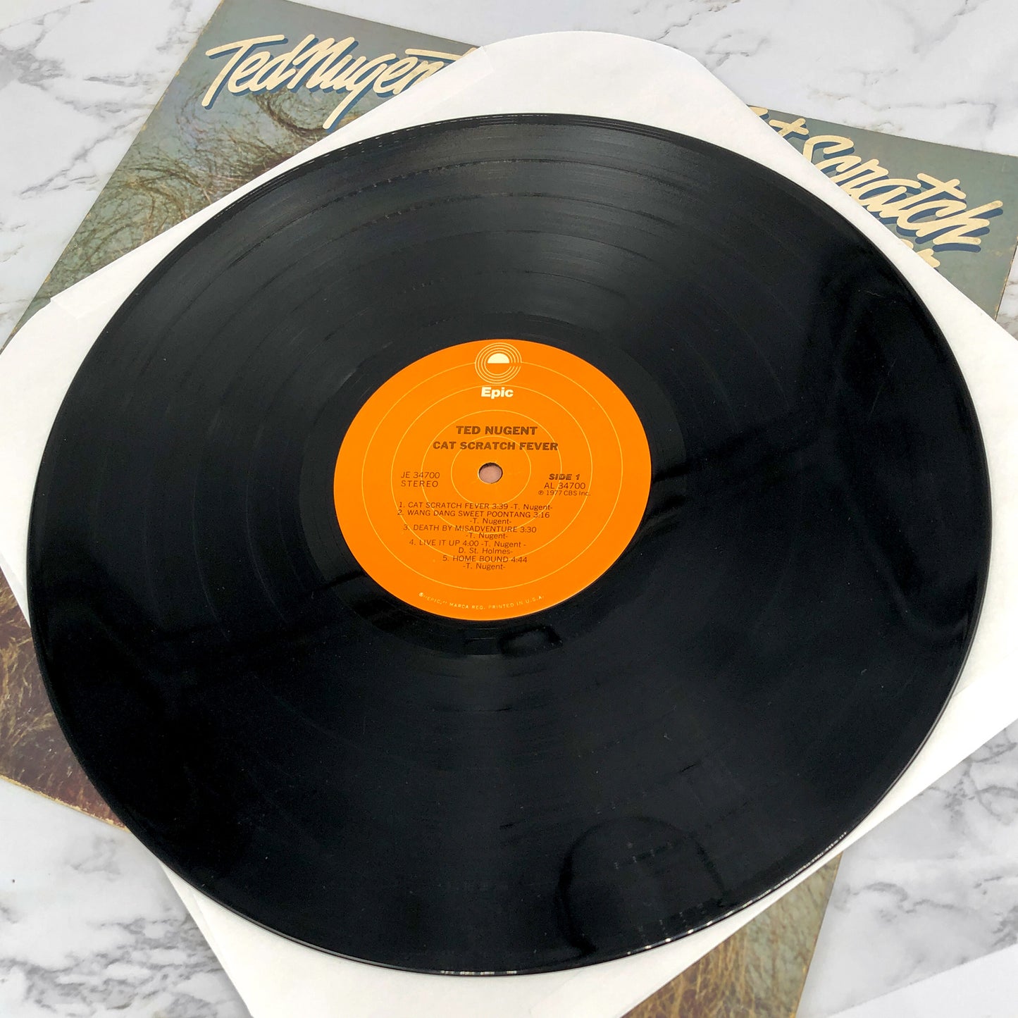 Ted Nugent – Cat Scratch Fever [VINYL LP] 1977 • Epic