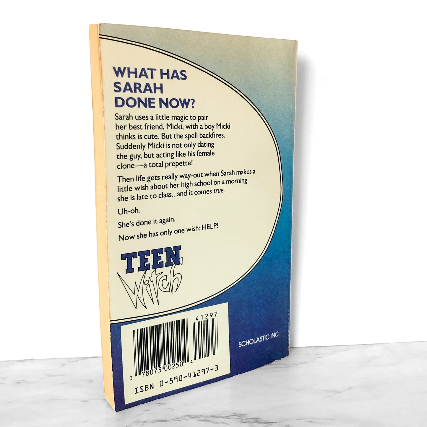 Teen Witch: Be Careful What You Wish For by Megan Barnes [1988 PAPERBACK]