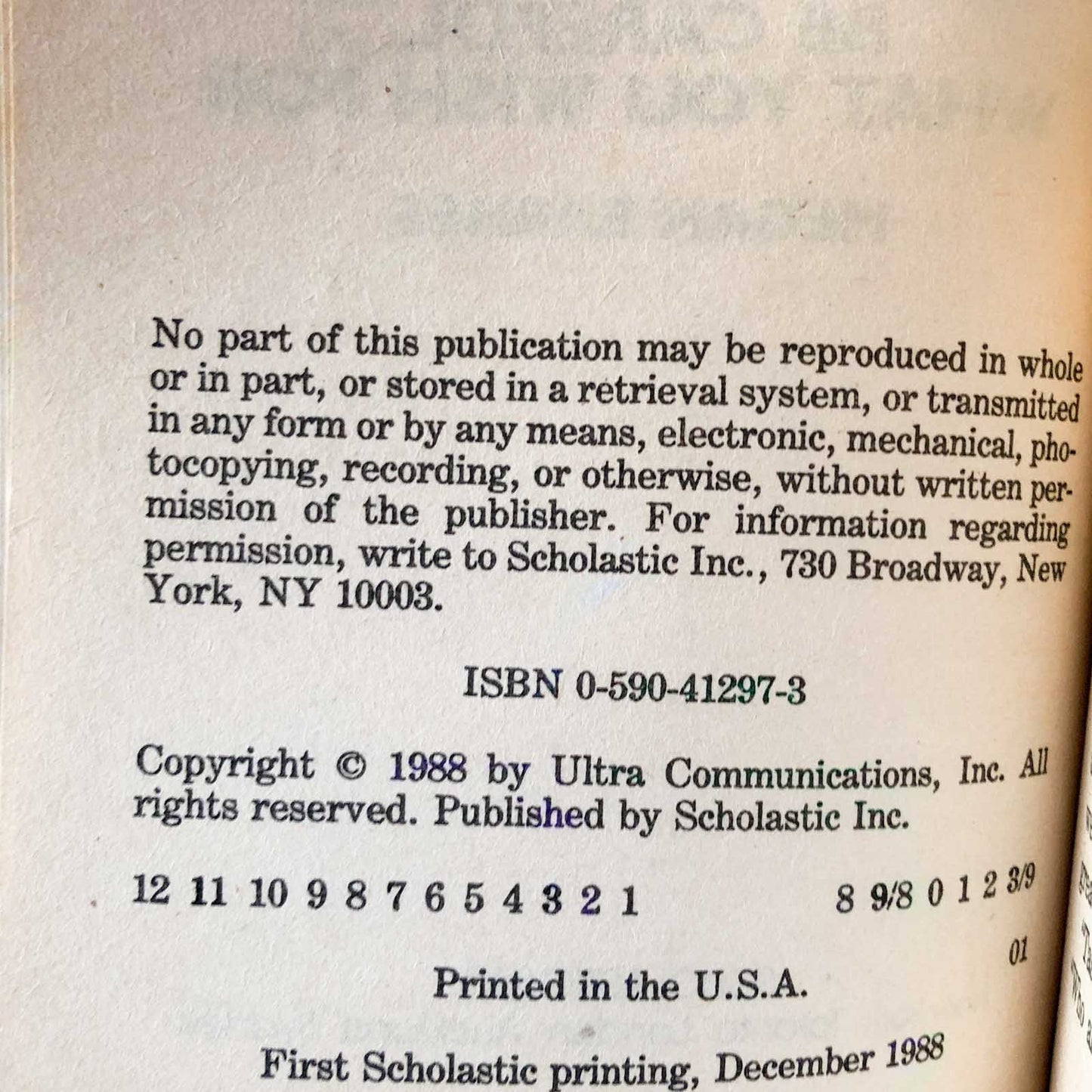 Teen Witch: Be Careful What You Wish For by Megan Barnes [1988 PAPERBACK]