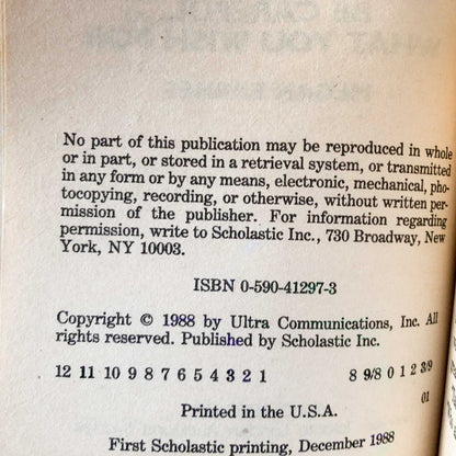 Teen Witch: Be Careful What You Wish For by Megan Barnes [1988 PAPERBACK]