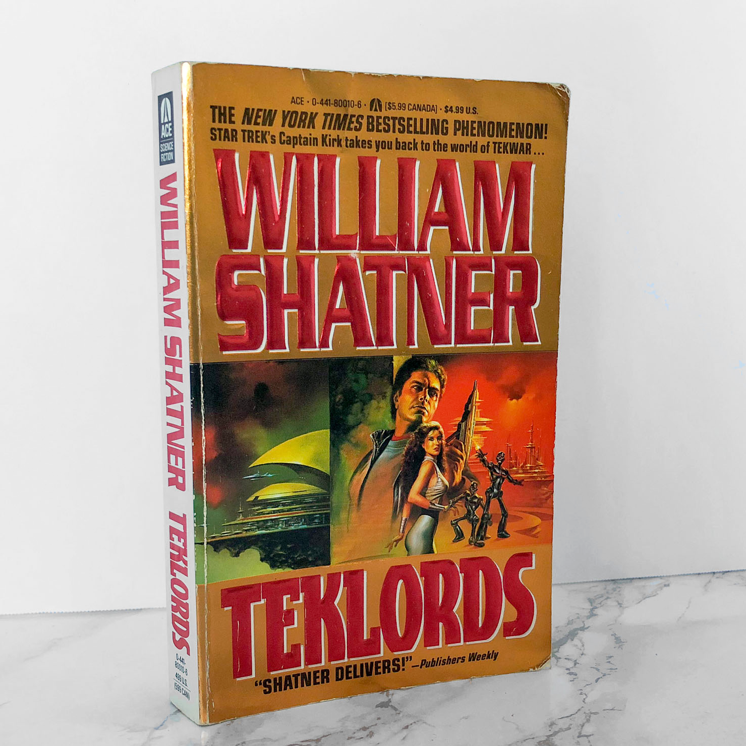 Teklords by William Shatner [1992 PAPERBACK] – Bookshop Apocalypse