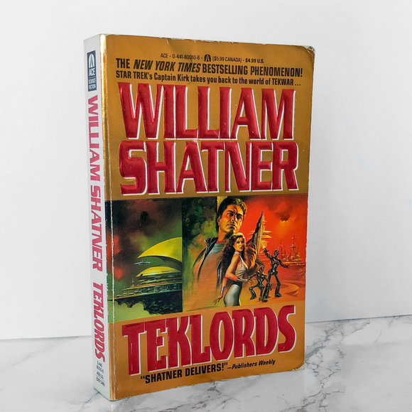 Teklords by William Shatner [1992 PAPERBACK] - Bookshop Apocalypse