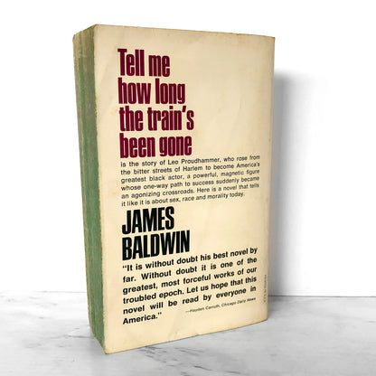 Tell Me How Long the Train's Been Gone by James Baldwin [FIRST PAPERBACK PRINTING] DELL / 1969