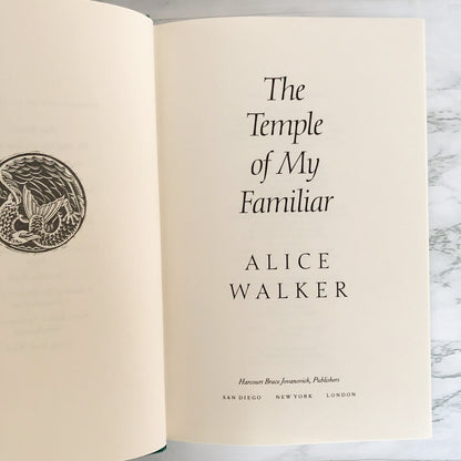 The Temple of My Familiar by Alice Walker SIGNED! [FIRST EDITION]