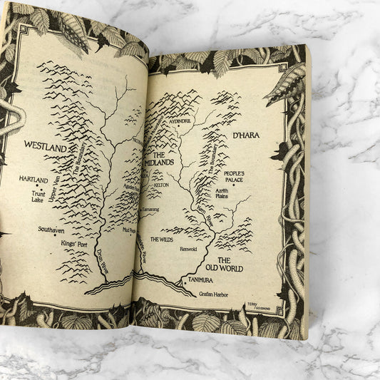 Temple of the Winds by Terry Goodkind [FIRST PAPERBACK PRINTING] 1998