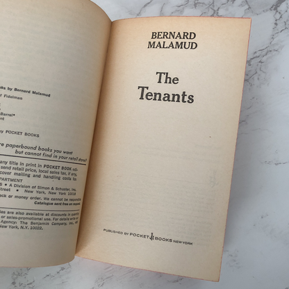 The Tenants by Bernard Malamud - Bookshop Apocalypse