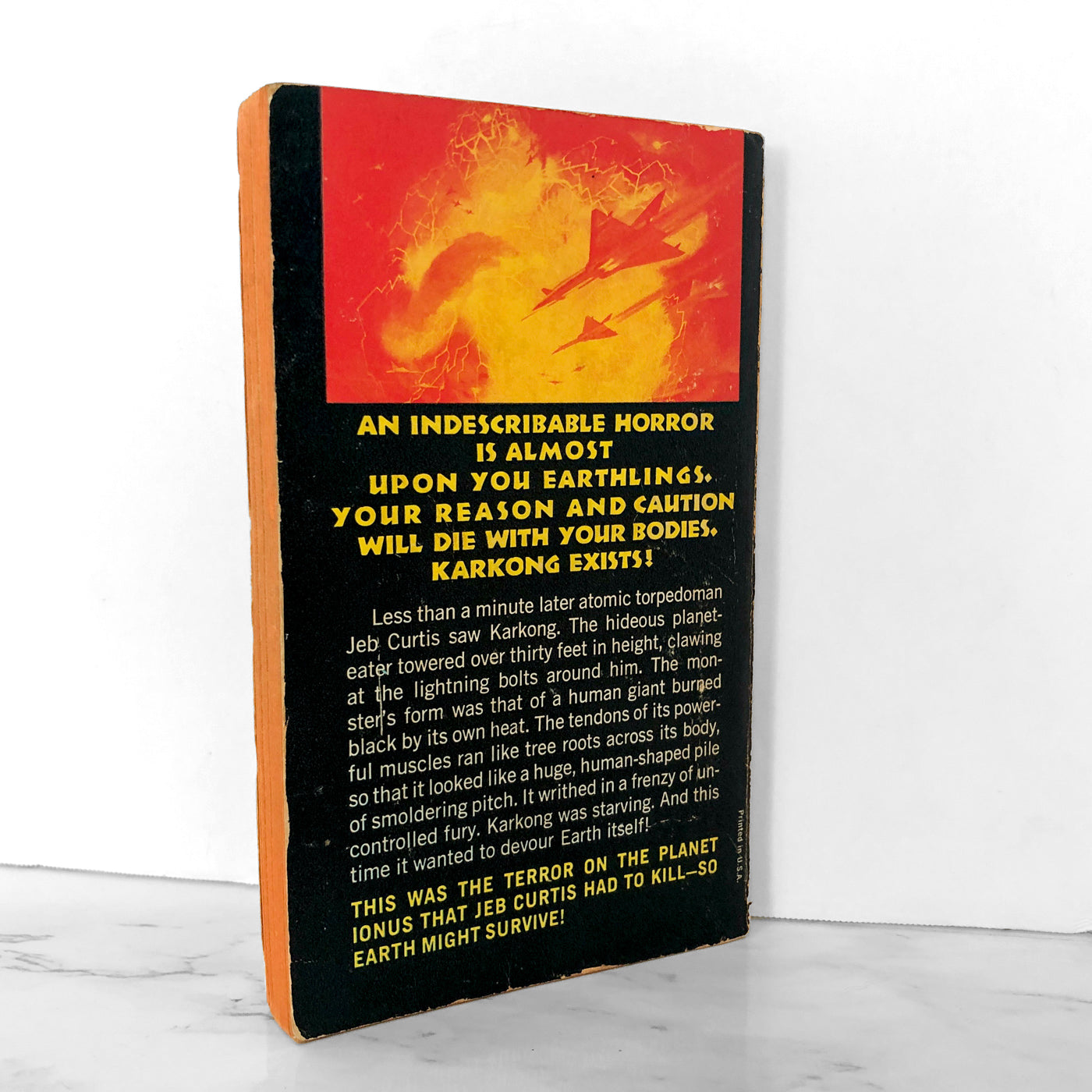 Terror on Planet Ionus by Allen Adler [1966 PAPERBACK]