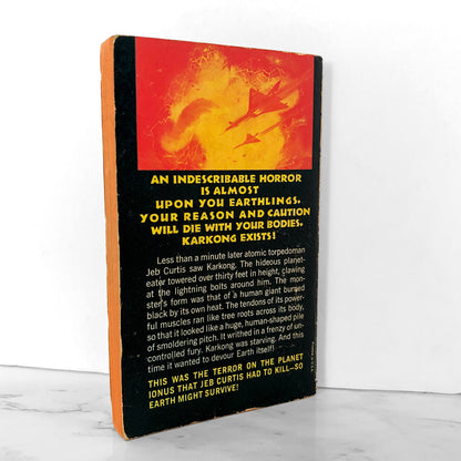 Terror on Planet Ionus by Allen Adler [1966 PAPERBACK]