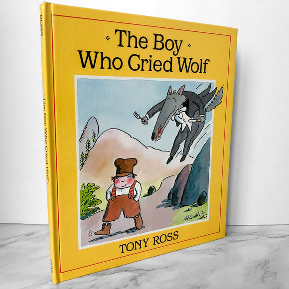 The Boy Who Cried Wolf by Tony Ross [1985 FIRST EDITION] - Bookshop Apocalypse