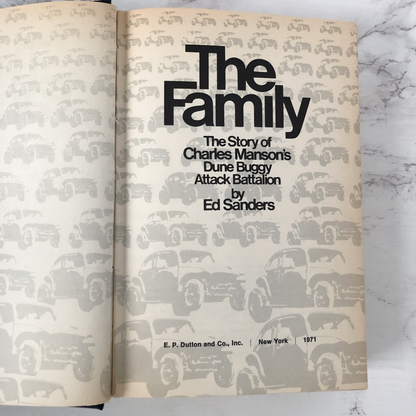 The Family: The Story of Charles Manson's Dune Buggy Attack Battalion by Ed Sanders [FIRST EDITION] - Bookshop Apocalypse