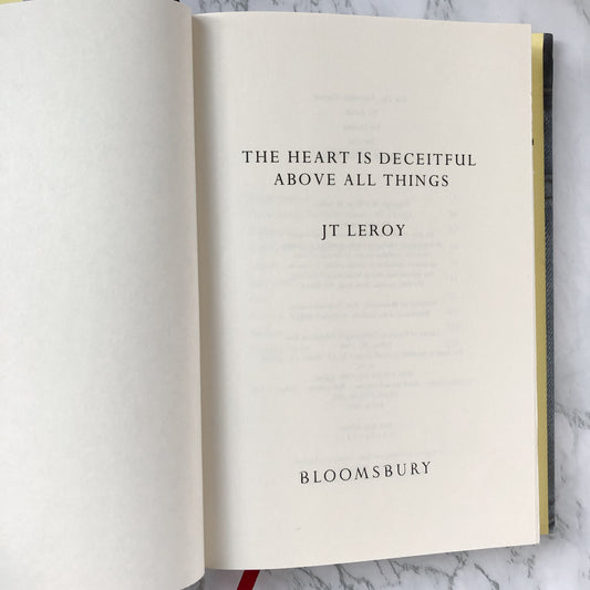 The Heart is Deceitful Above All Things by J.T. Leroy [FIRST EDITION] - Bookshop Apocalypse
