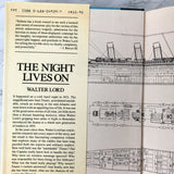 The Night Lives On: Untold Stories & Secrets Behind the Sinking of the Titanic by Walter Lord [FIRST EDITION] - Bookshop Apocalypse